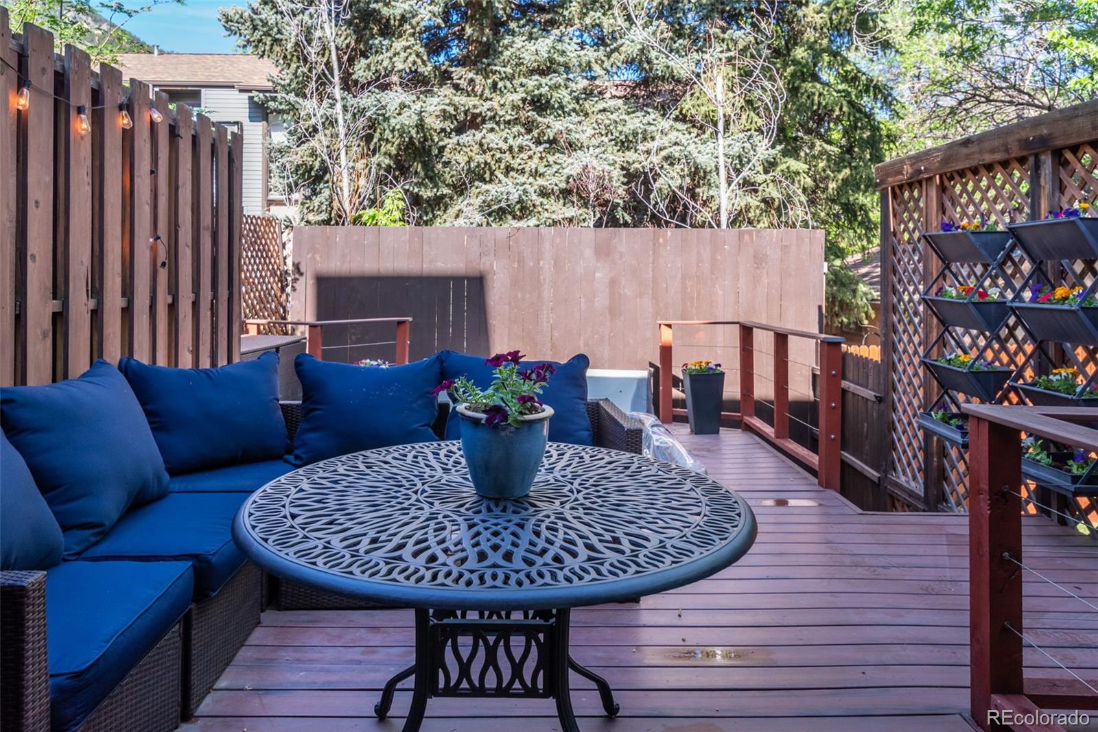 1633 4th Street, Unit C Boulder, CO 80302 - Photo 13 of 40 a view of a deck with furniture