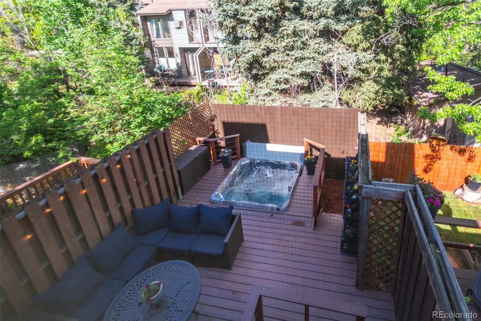 1633 4th Street, Unit C Boulder, CO 80302 - Photo 24 of 40 a view of deck and patio