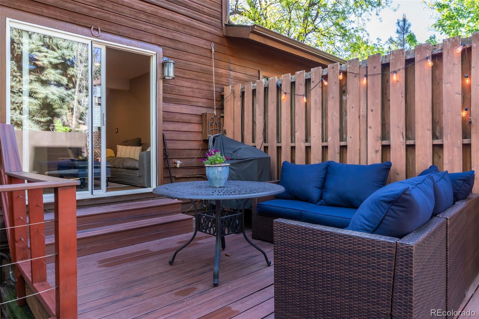 1633 4th Street, Unit C Boulder, CO 80302 - Photo 29 of 40 a outdoor living space with furniture and a potted plant