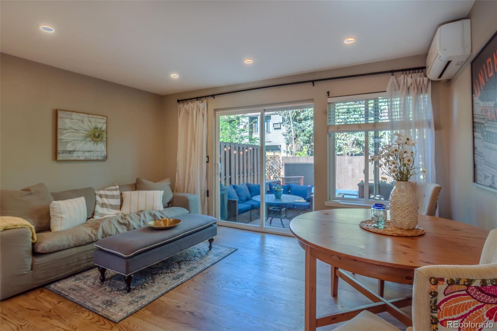 1633 4th Street, Unit C Boulder, CO 80302 - Photo 8 of 40 a living room with furniture and wooden floor