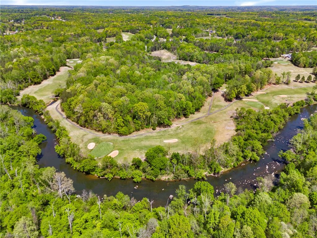 0 Knoll Ridge Road Burlington, NC 27217 - Photo 5 of 13 Bird's Eye View of Haw River and Indian Valley Golf Course from land