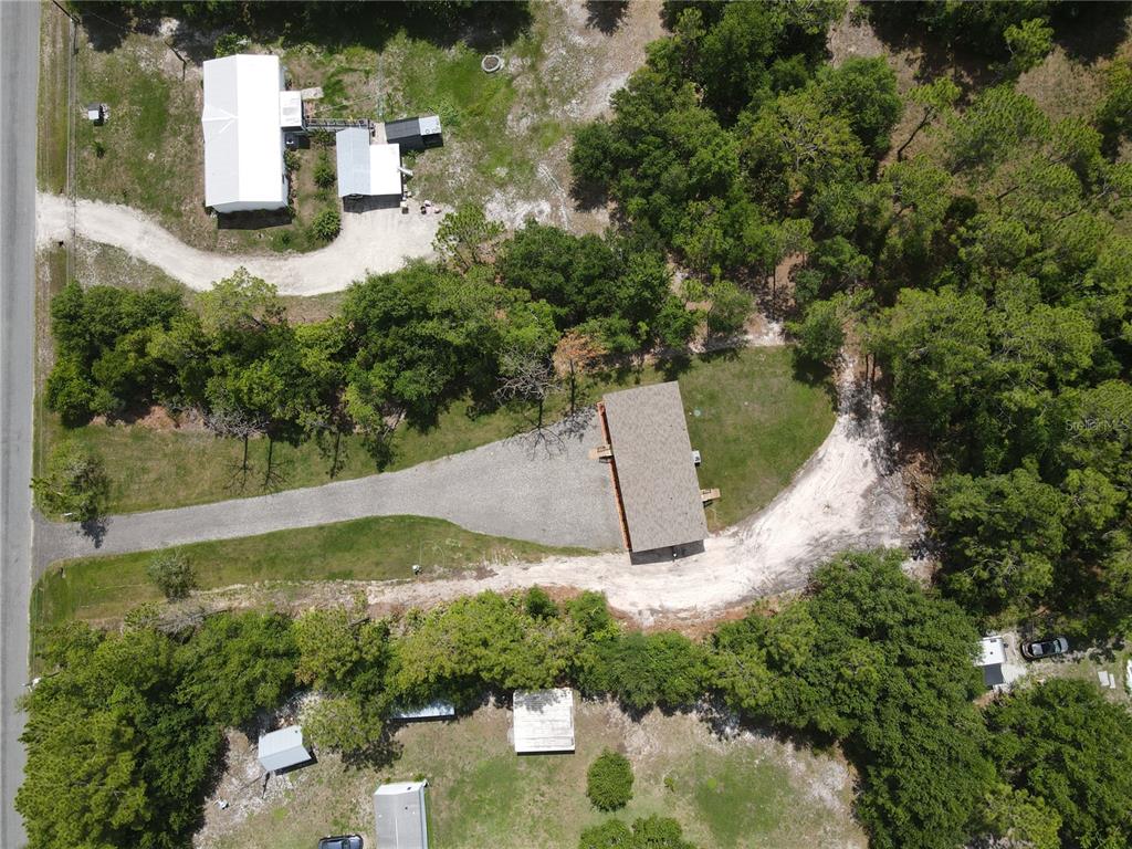 9260 Richmond Road St. Cloud, FL 34773 - Photo 2 of 43 Aerial View after Lot Clearing