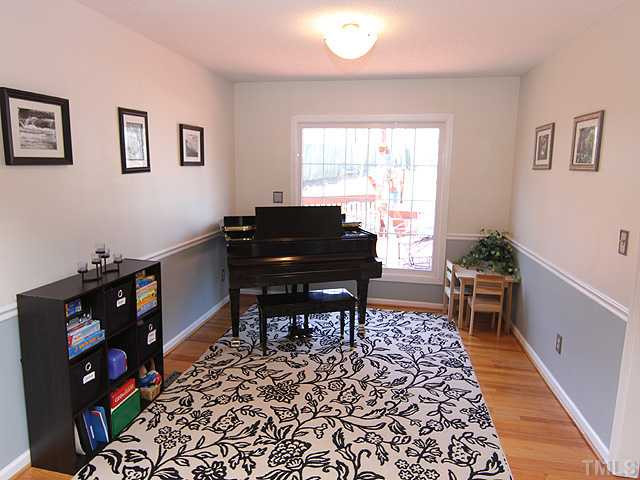 5402 Middleton Road Durham, NC 27713 - Photo 5 of 25 The large picture window in the dining room (currently used as a music room) provides a beautiful view of the lush rear yard. Dining Room