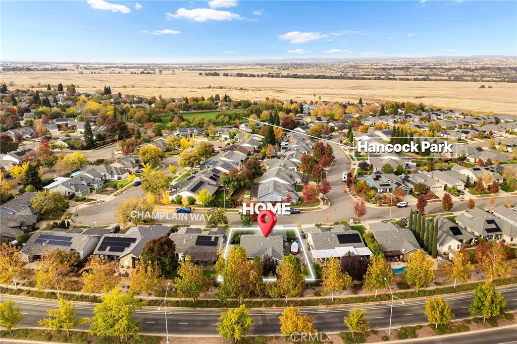 1563 Champlain Way Chico, CA 95973 - Photo 46 of 49 an aerial view of residential building and ocean