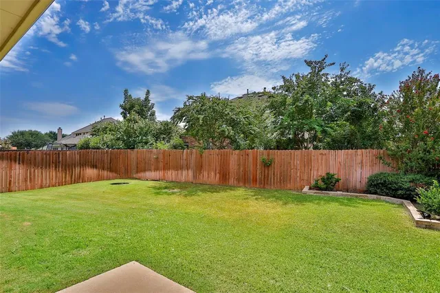 a view of a back yard