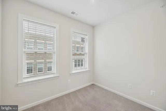 a view of a closet area