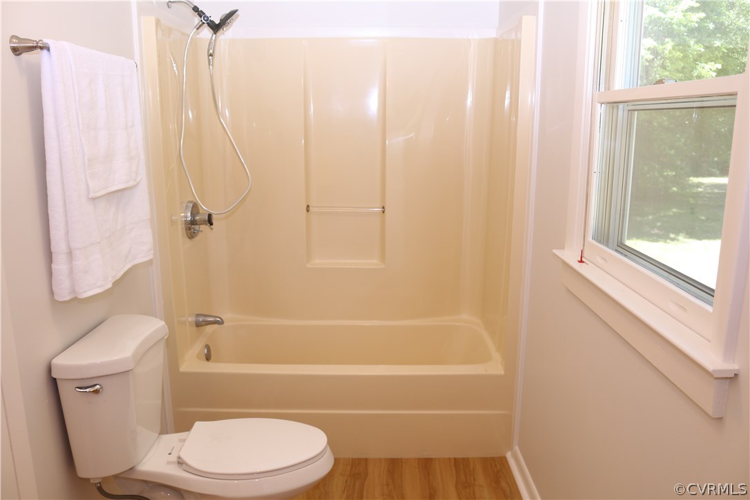 1375 Lewis Level Road Tappahannock, VA 22560 - Photo 24 of 44 Master Bath with new vanity and toilet, new vinyl