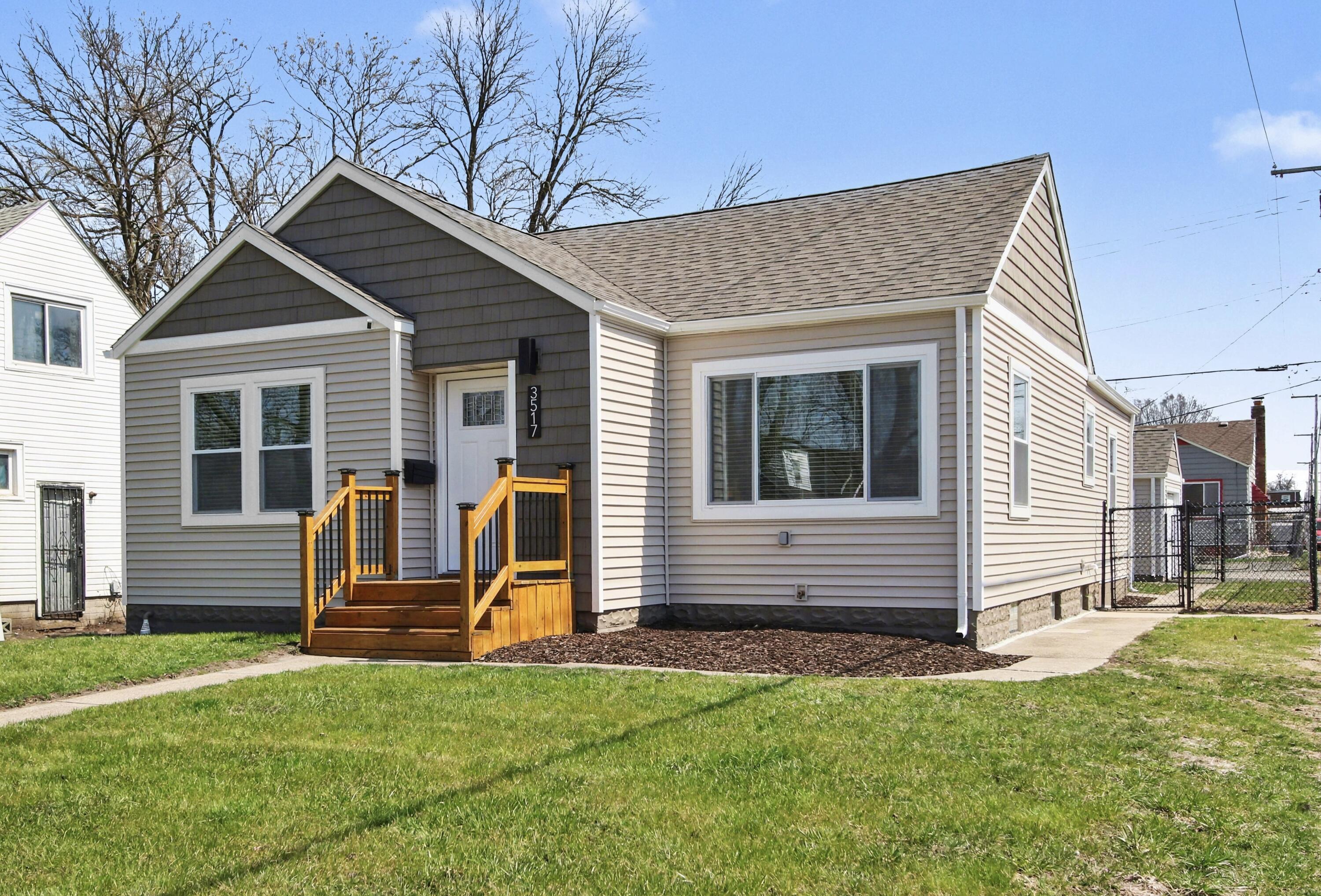 3517 Buchanan Street Gary, IN 46408 - Photo 2 of 18 a view of house with backyard