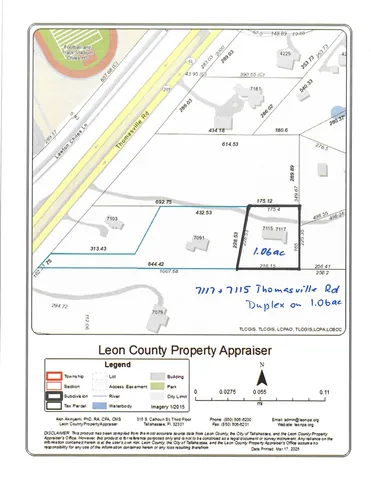 $700,000 | 7115-7117 Thomasville Road, Tallahassee, FL 32312