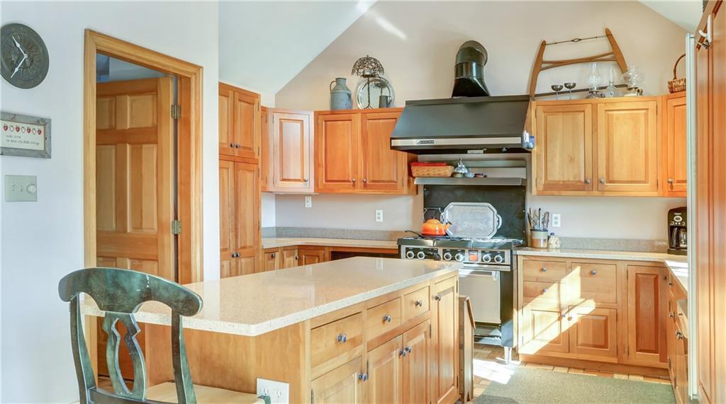 711 Hanson Ridge Road Springvale, ME 04083 - Photo 7 of 19 Cupboard-clad chef's kitchen with...