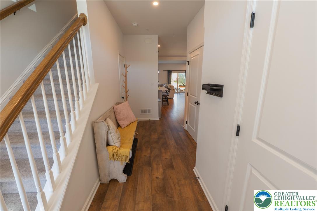 543 Long Street Emmaus, PA 18049 - Photo 3 of 18 a view of entryway with wooden floor