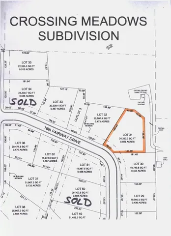 $48,900 | Lot 31 16th Fairway Drive, Viroqua, WI 54665