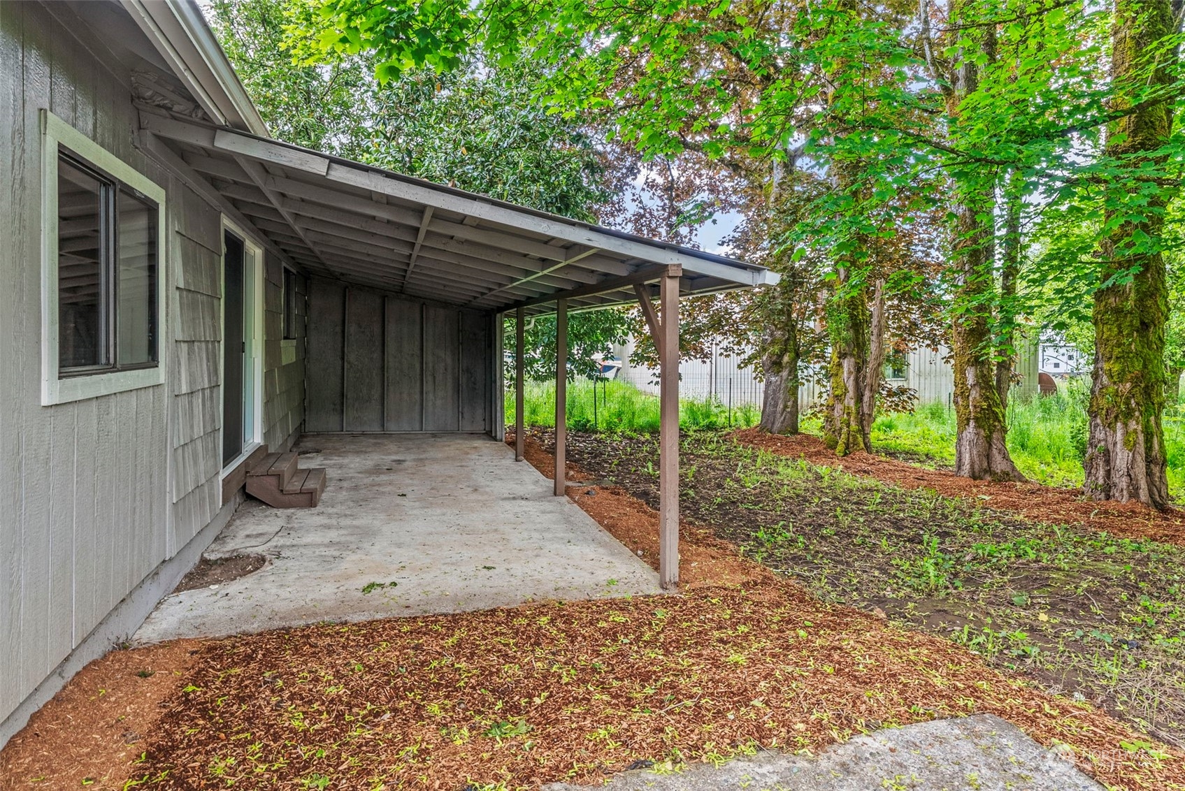 259 Stowell Road Salkum, WA 98582 - Photo 14 of 19 a backyard of a house with lots of green space