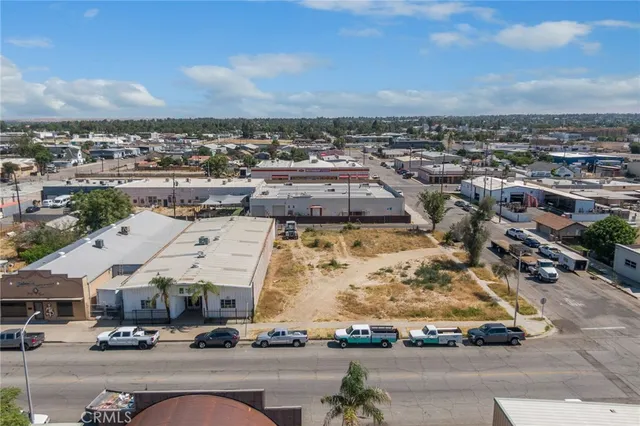 an aerial view of residential building