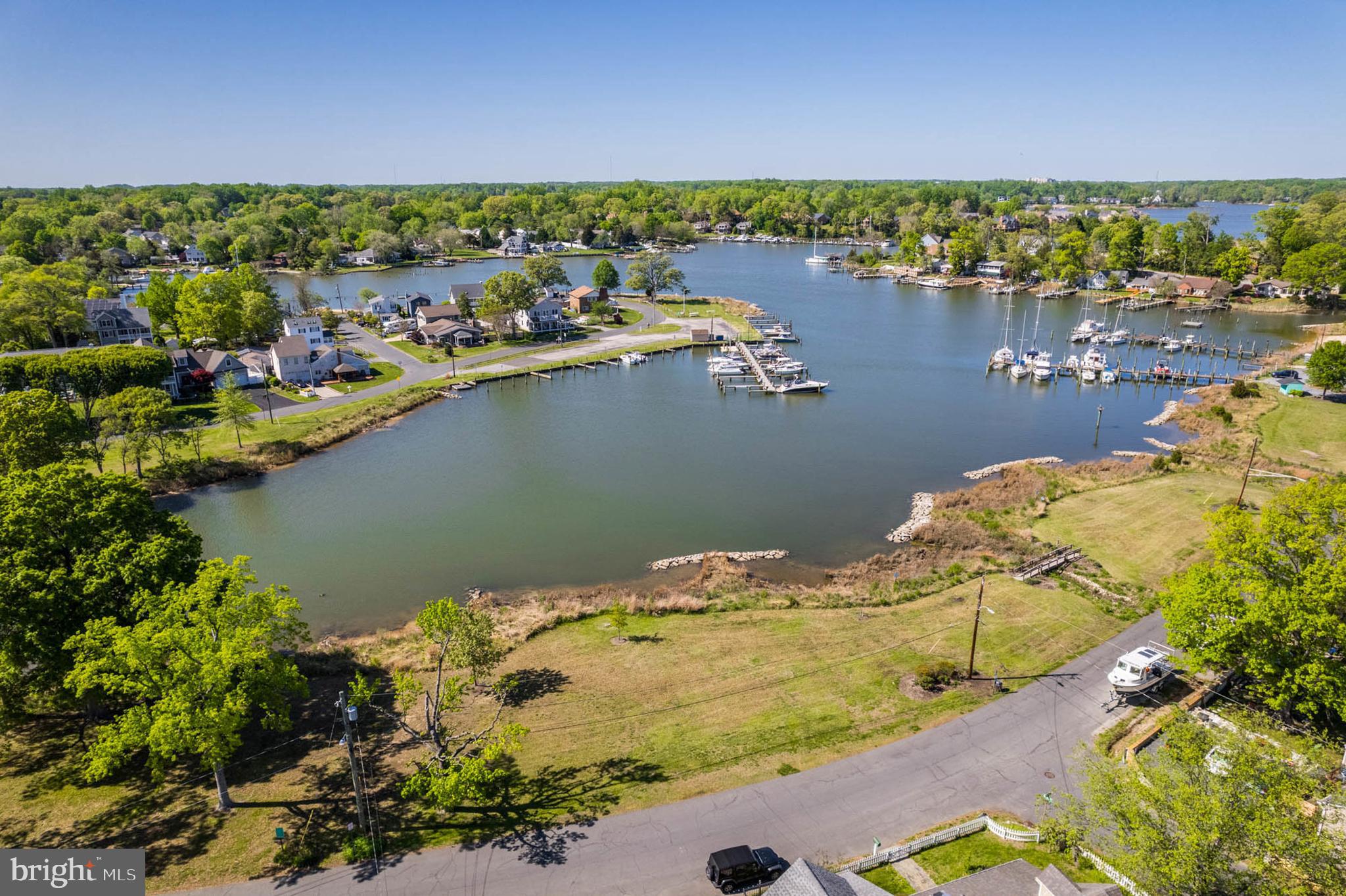 1502 Grange Road Edgewater, MD 21037 - Photo 33 of 43 a view of a lake with houses