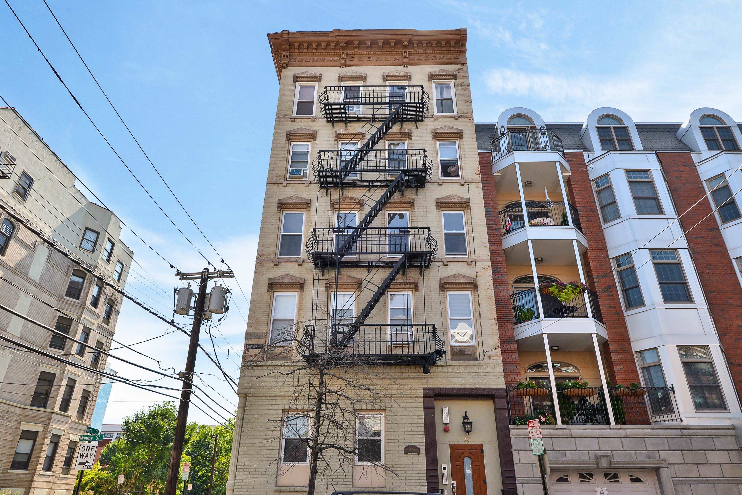 235 Monroe Street, Unit 9 Hoboken, NJ 07030 - Photo 9 of 15 front view of a building