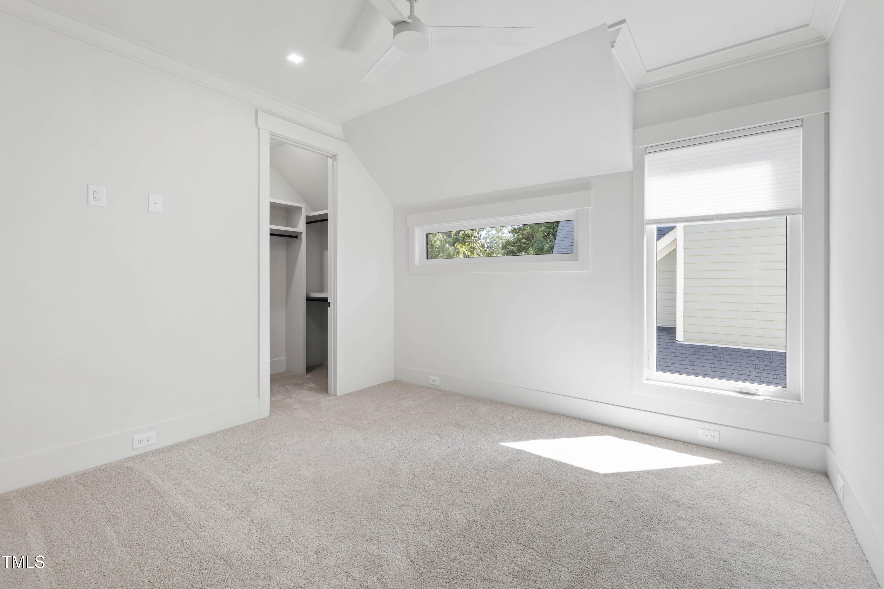202 Georgetown Road Raleigh, NC 27608 - Photo 47 of 64 an empty room with windows and closet