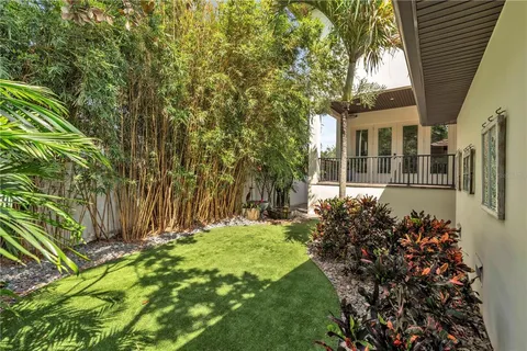 a view of a house with a garden