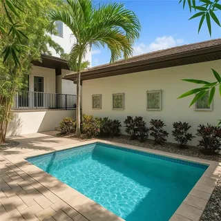 a front view of a house having yard