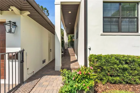 a view of a corridor