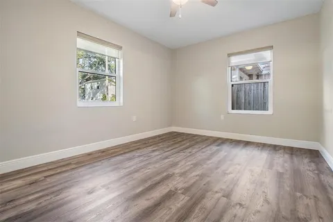 a close view of closet