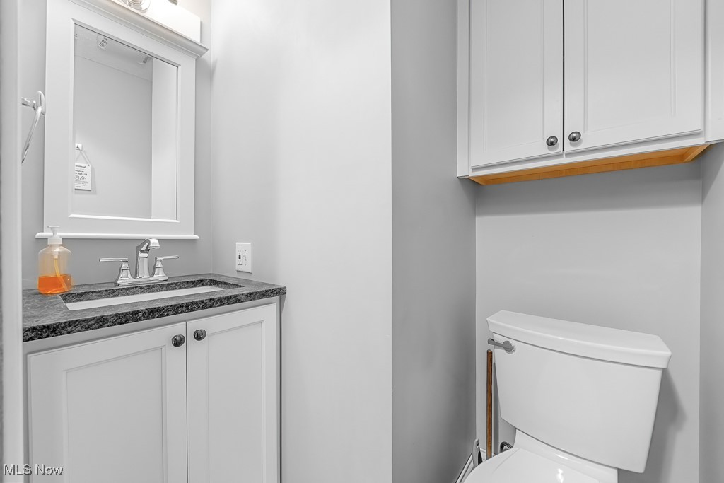 8690 Friendsville Road Lodi, OH 44254 - Photo 16 of 50 Half bath with toilet and vanity
