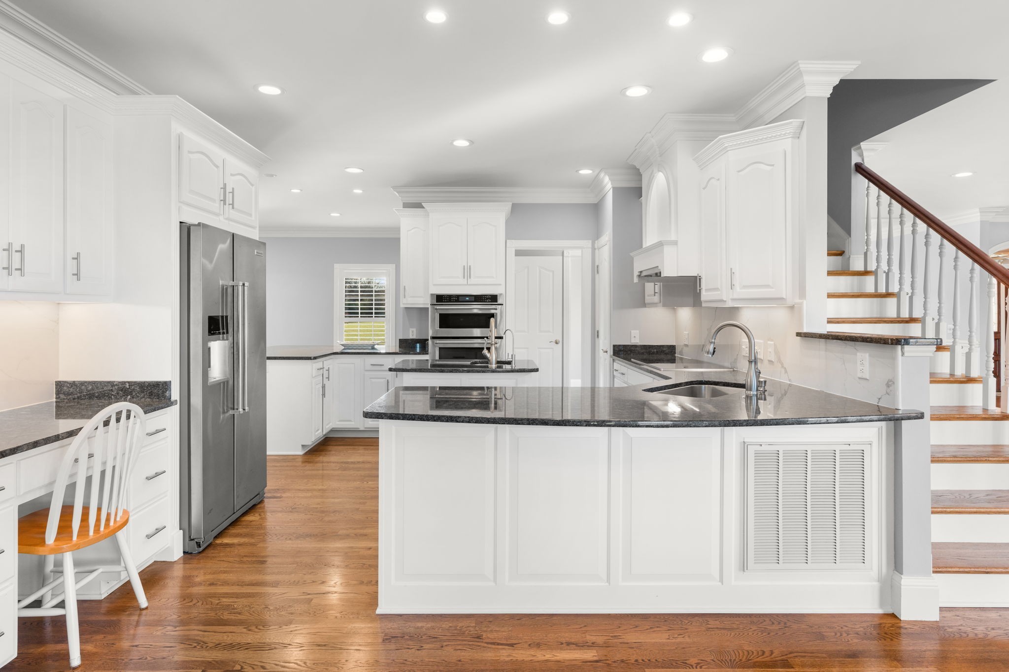 1729 Hudson Road Madison, TN 37115 - Photo 15 of 69 a kitchen with stainless steel appliances kitchen island granite countertop a refrigerator and a sink