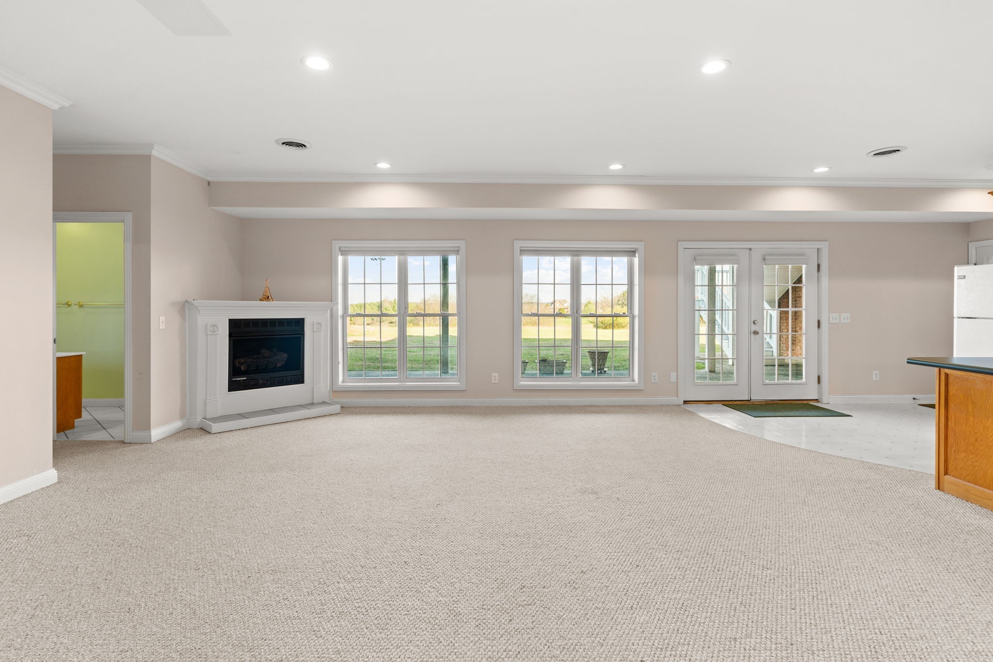 1729 Hudson Road Madison, TN 37115 - Photo 38 of 69 an empty room with windows and fireplace