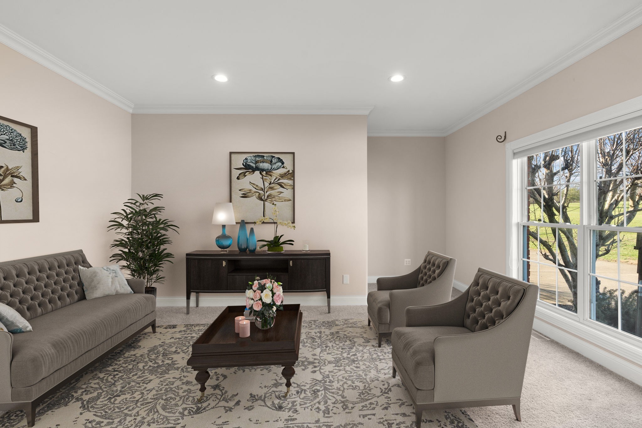 1729 Hudson Road Madison, TN 37115 - Photo 55 of 69 a living room with furniture and a potted plant