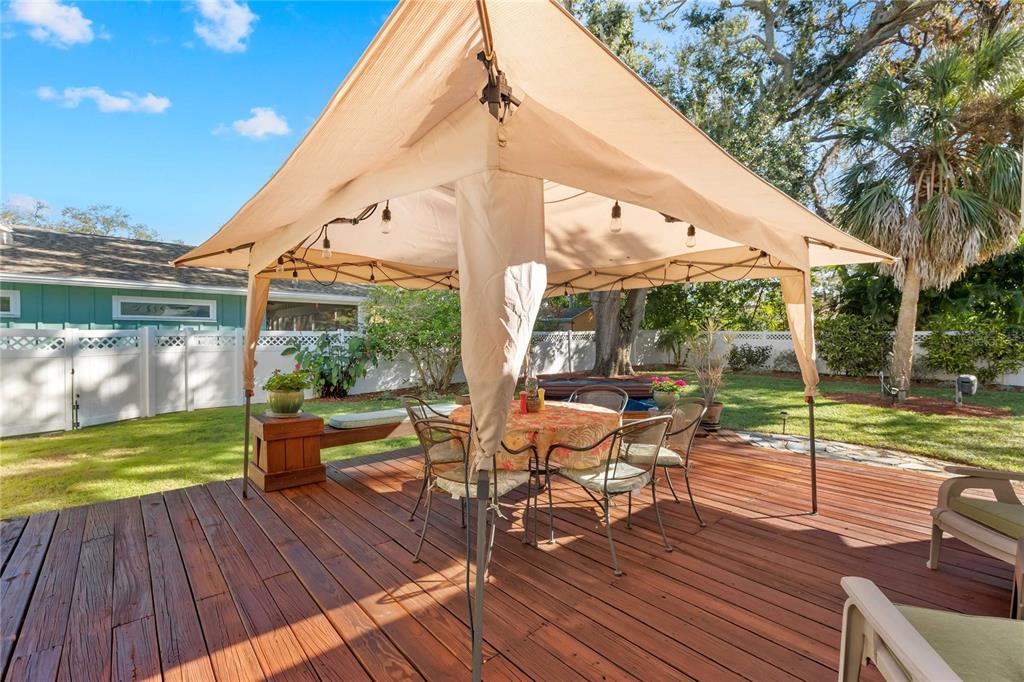 1109 Commodore Street Clearwater, FL 33755 - Photo 30 of 42 a outdoor view with a sitting space