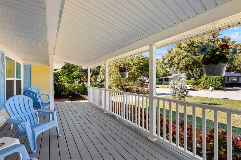 1109 Commodore Street Clearwater, FL 33755 - Photo 5 of 42 a view of a two chairs in the balcony