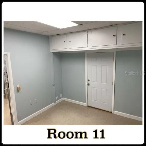 a room with storage and utility