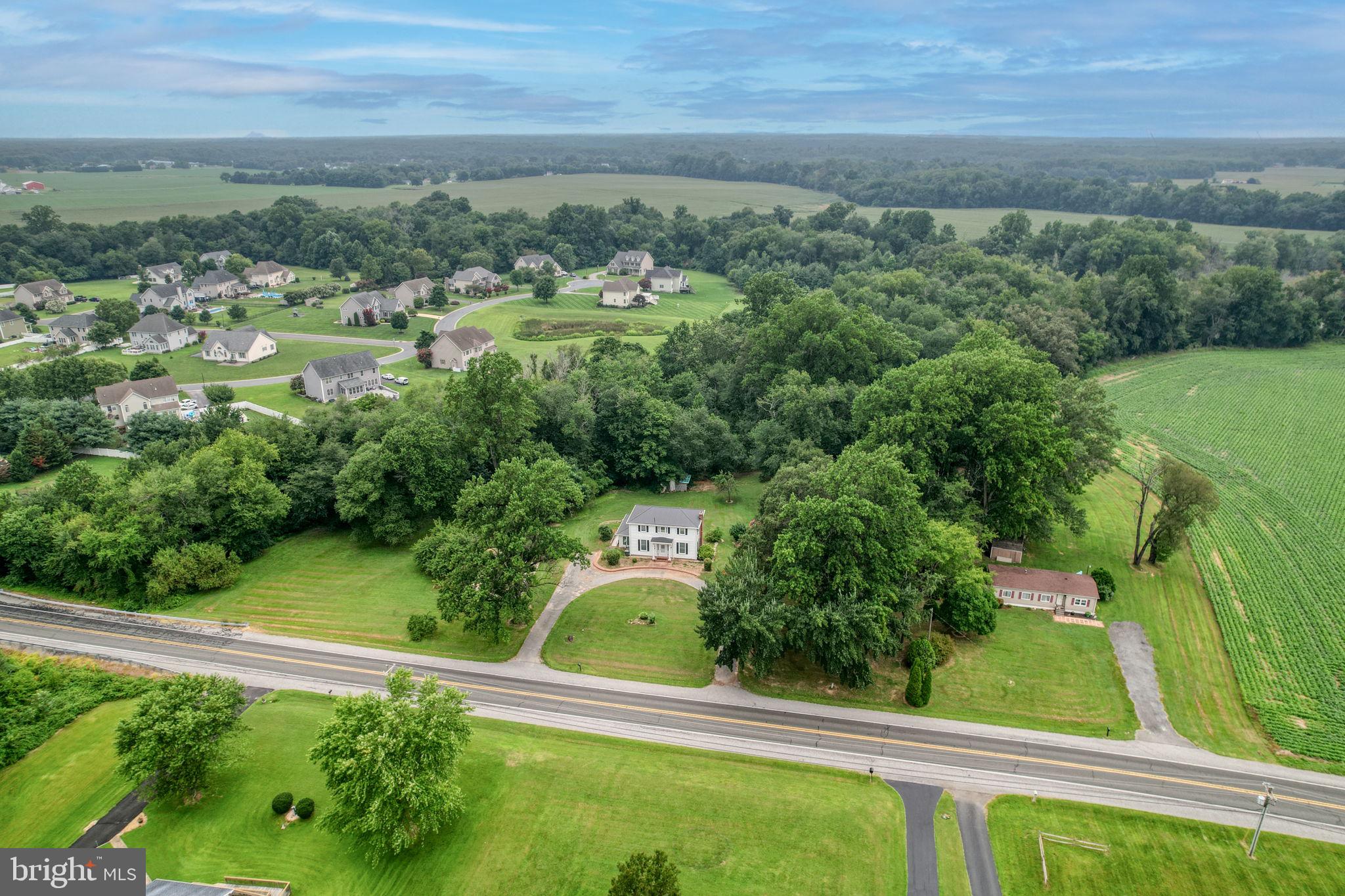 5321 Millington Road Clayton, DE 19938 - Photo 6 of 44 a view of a garden from a window