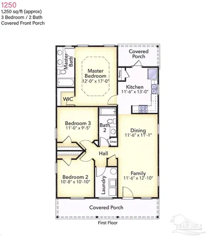 $262,300 | 531 Ketch Crk Drive, Unit 6C, Cantonment, FL 32533