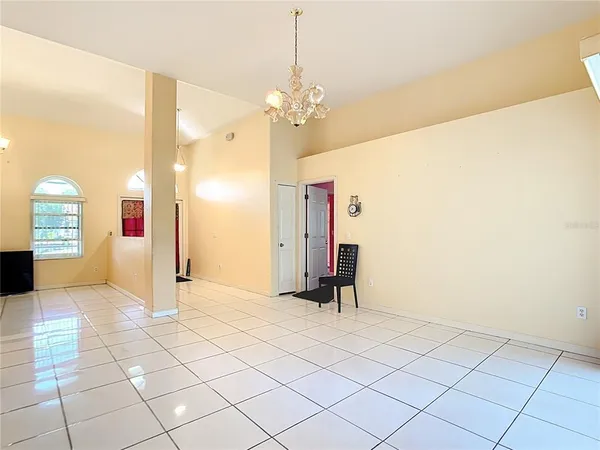 a view of a livingroom with a furniture