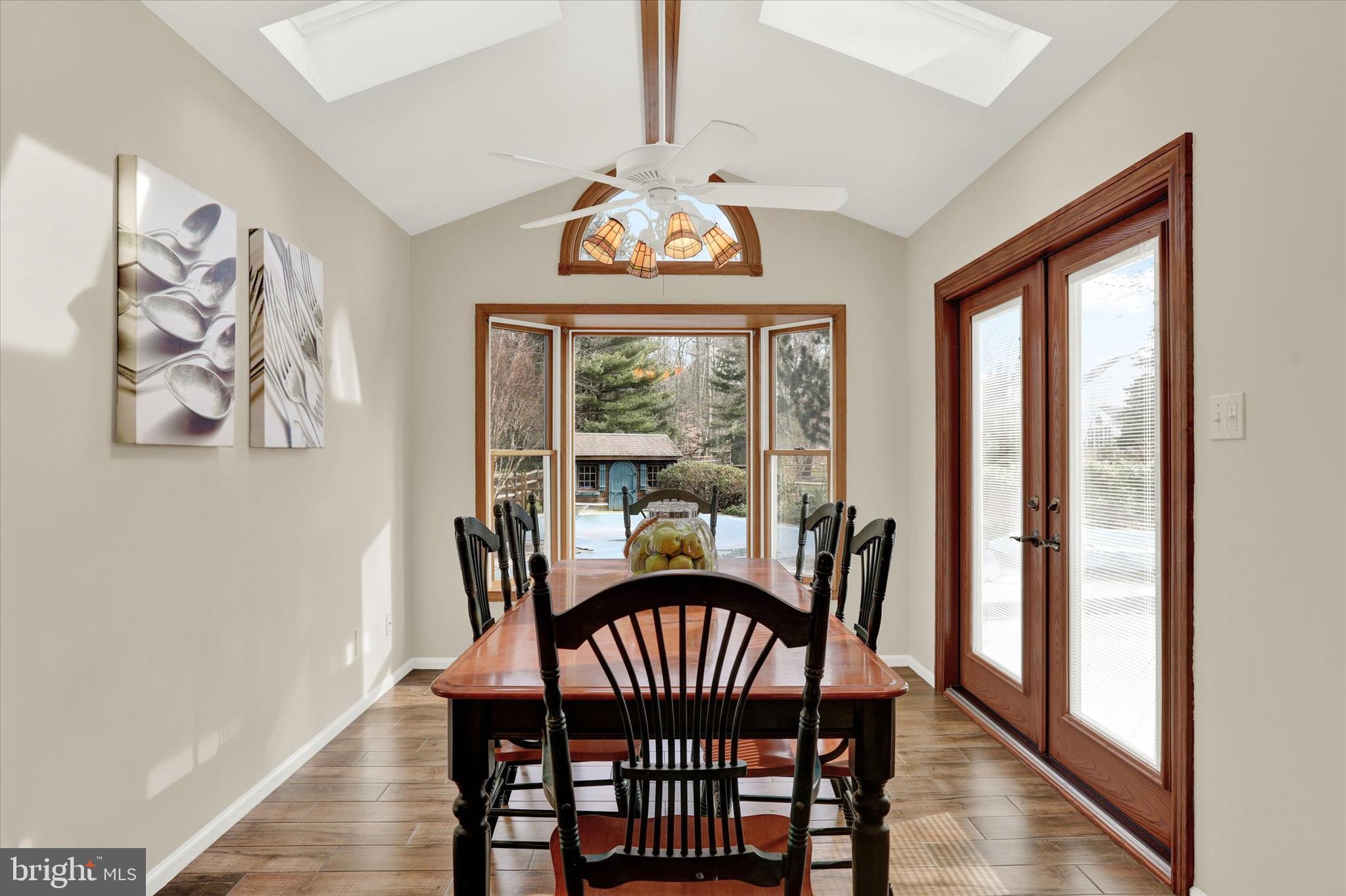 4901 Crosspoint Drive Doylestown, PA 18902 - Photo 21 of 73 Morning Room With Vaulted Ceiling & Skylights