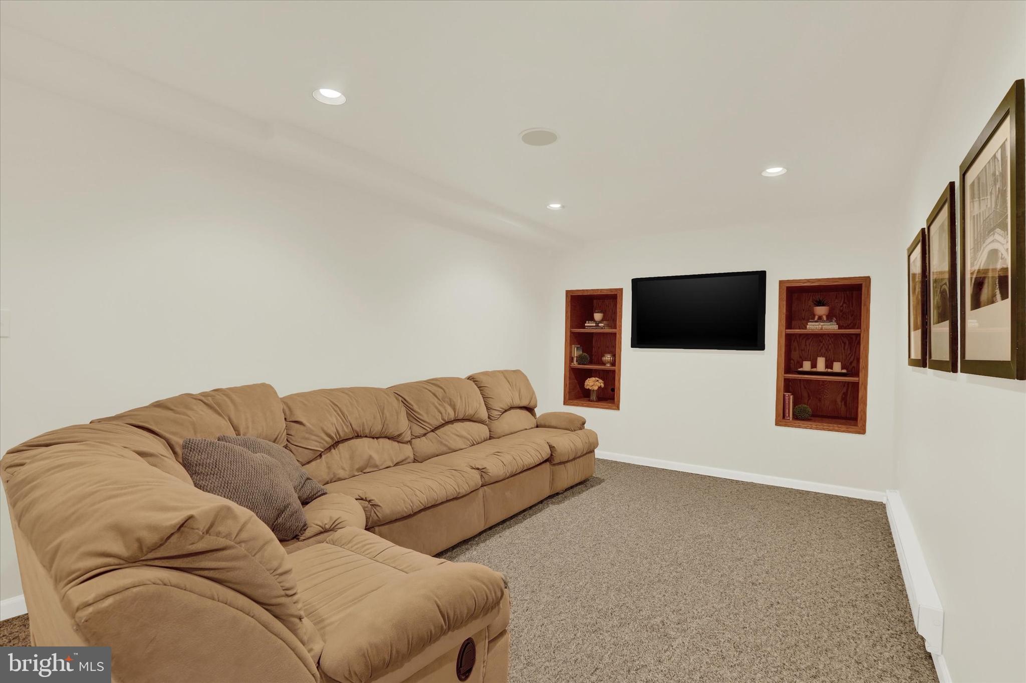 4901 Crosspoint Drive Doylestown, PA 18902 - Photo 47 of 73 Finished Lower Level Media Room