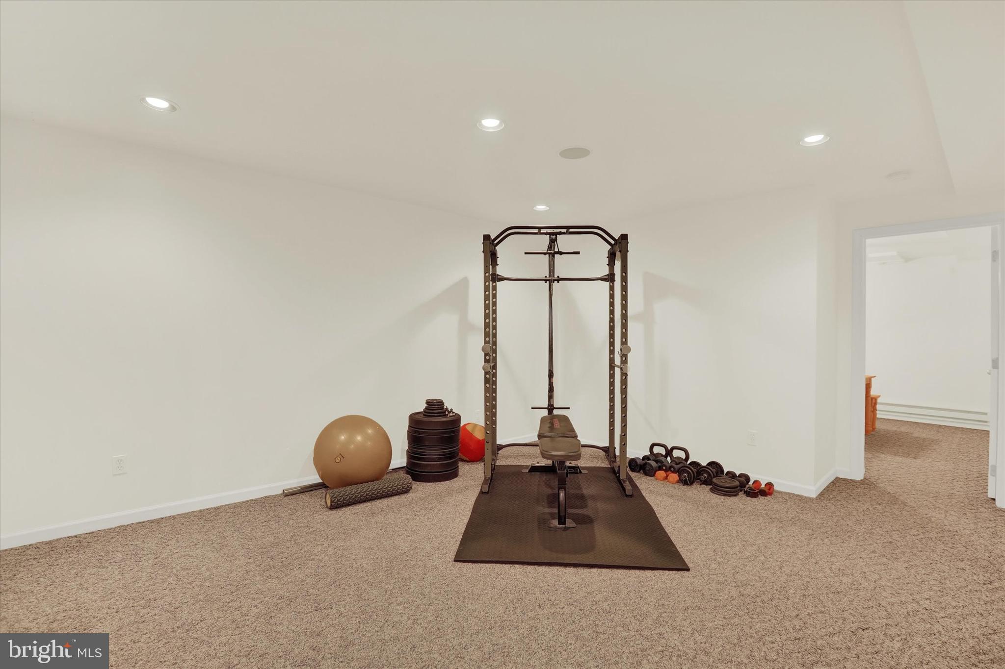 4901 Crosspoint Drive Doylestown, PA 18902 - Photo 48 of 73 Finished Lower Level Fitness Room
