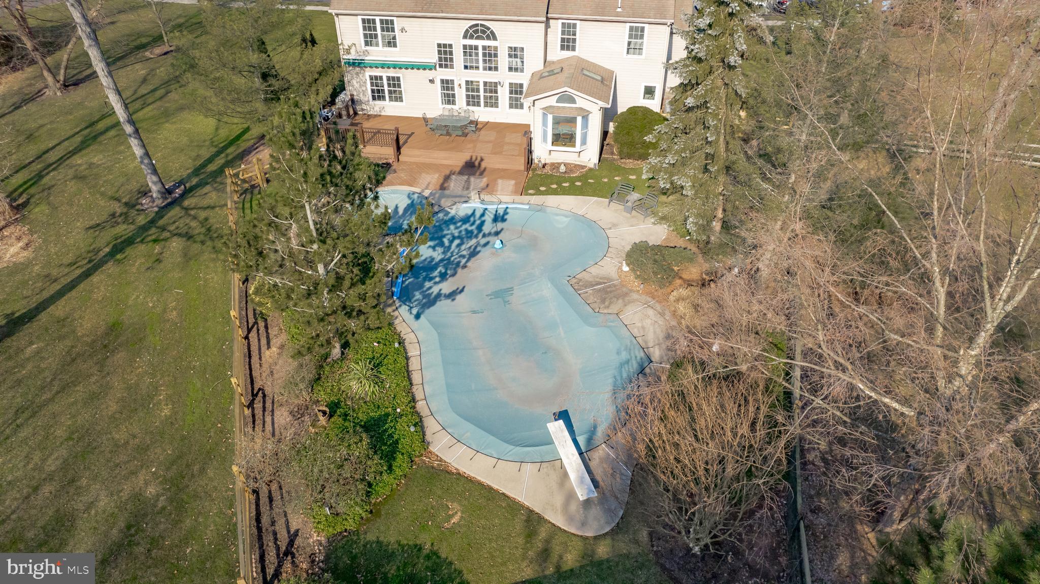 4901 Crosspoint Drive Doylestown, PA 18902 - Photo 54 of 73 Area View Of Backyard And Inground Pool Area