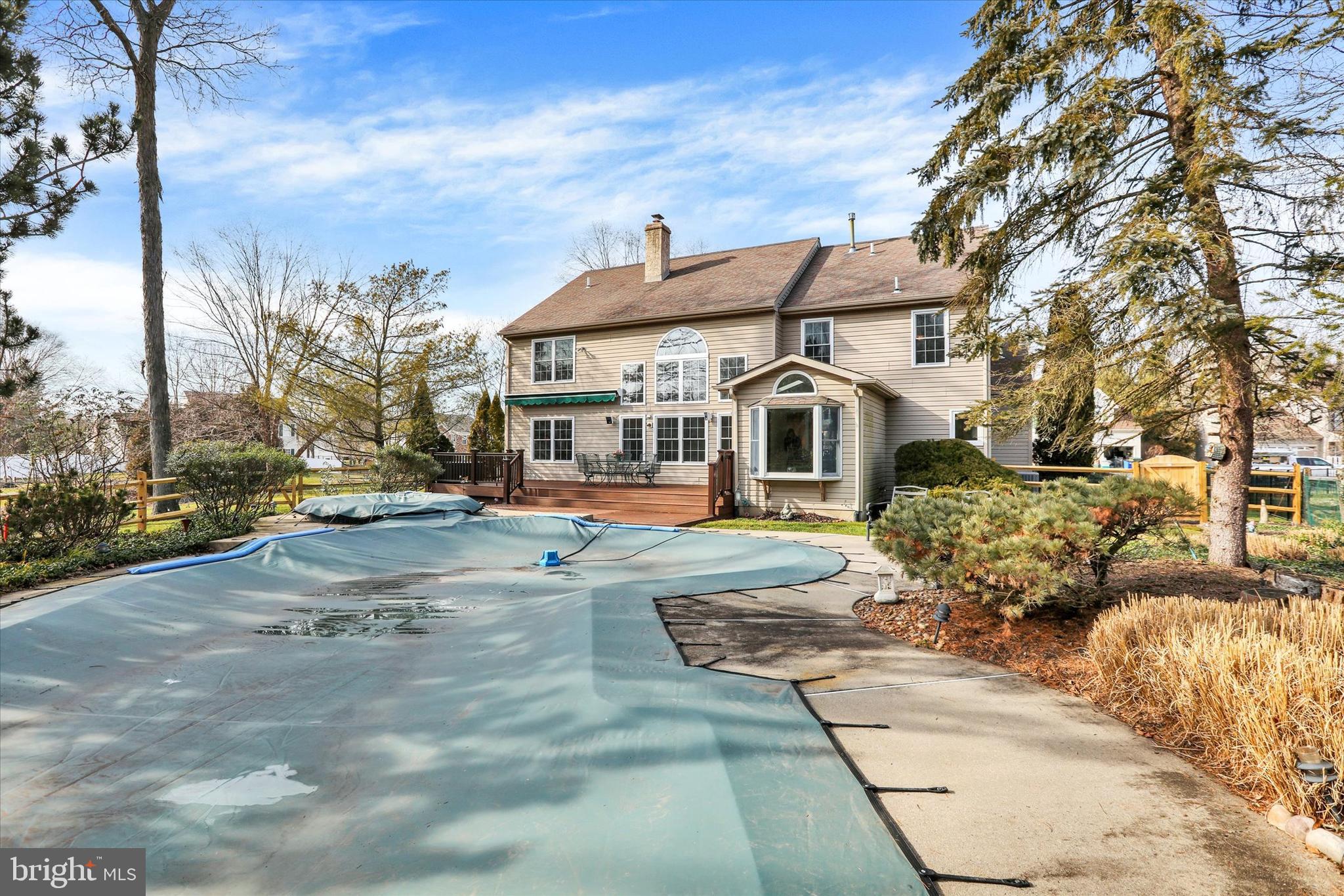4901 Crosspoint Drive Doylestown, PA 18902 - Photo 55 of 73 View Of Backyard And Inground Pool Areas