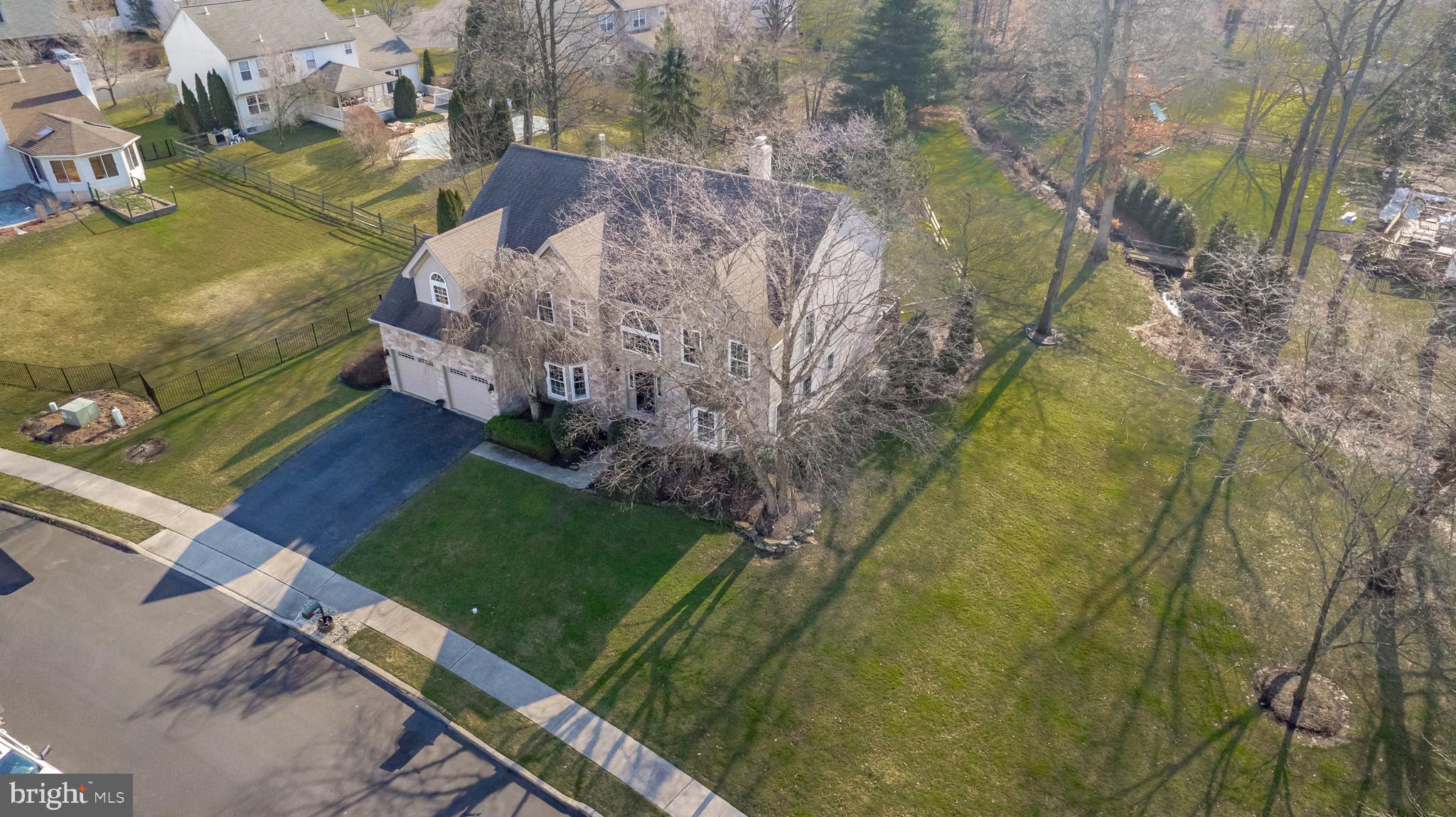 4901 Crosspoint Drive Doylestown, PA 18902 - Photo 58 of 73 Aerial View Of Front