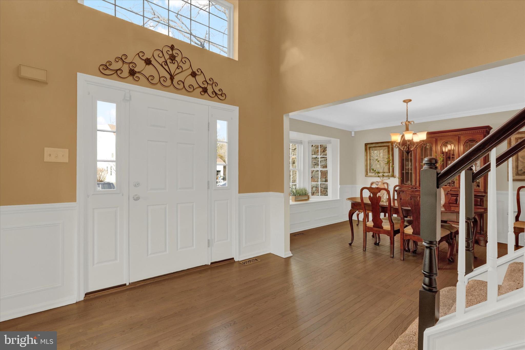 4901 Crosspoint Drive Doylestown, PA 18902 - Photo 8 of 73 Entry Foyer With Refinished Hardwood Flooring