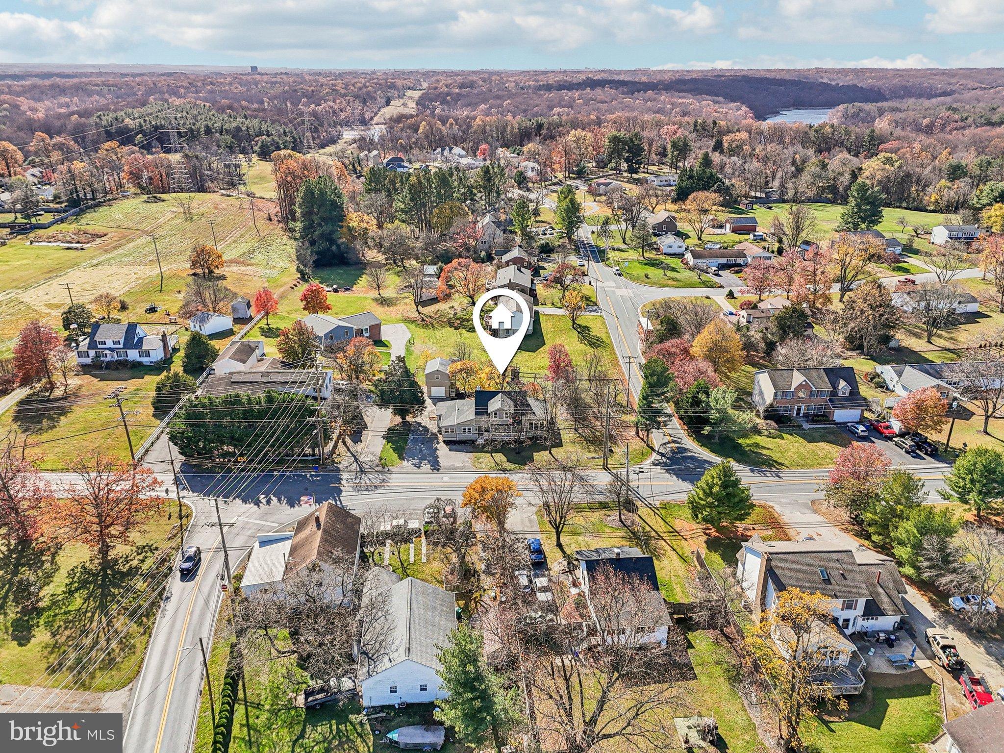 10571 Scaggsville Road Laurel, MD 20723 - Photo 53 of 60 a view of a city with mountains in the background