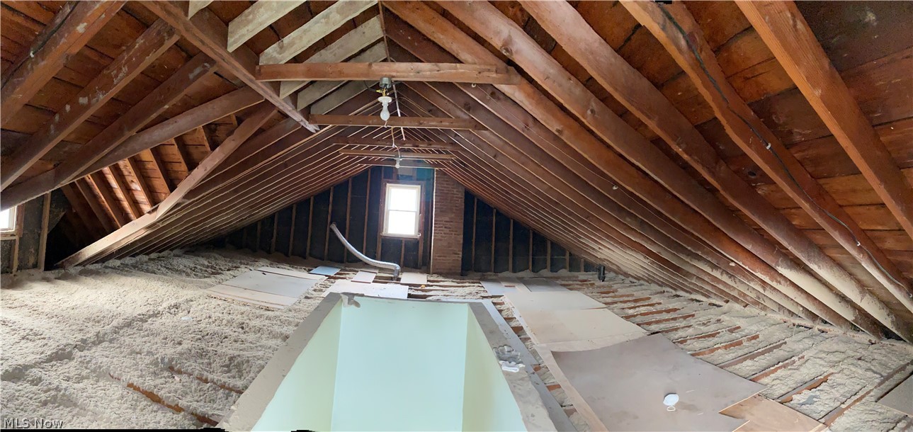 6367 Stumph Road Cleveland, OH 44130 - Photo 19 of 30 Attic area that could be finished into a master bedroom. Fully insulated.
