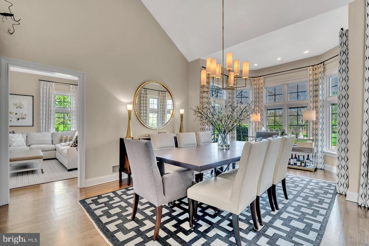 17 Banyan Road Skillman, NJ 08558 - Photo 12 of 53 a view of a dining room with furniture window and wooden floor