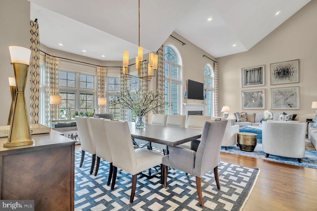 17 Banyan Road Skillman, NJ 08558 - Photo 13 of 53 a view of a dining room with furniture window and wooden floor