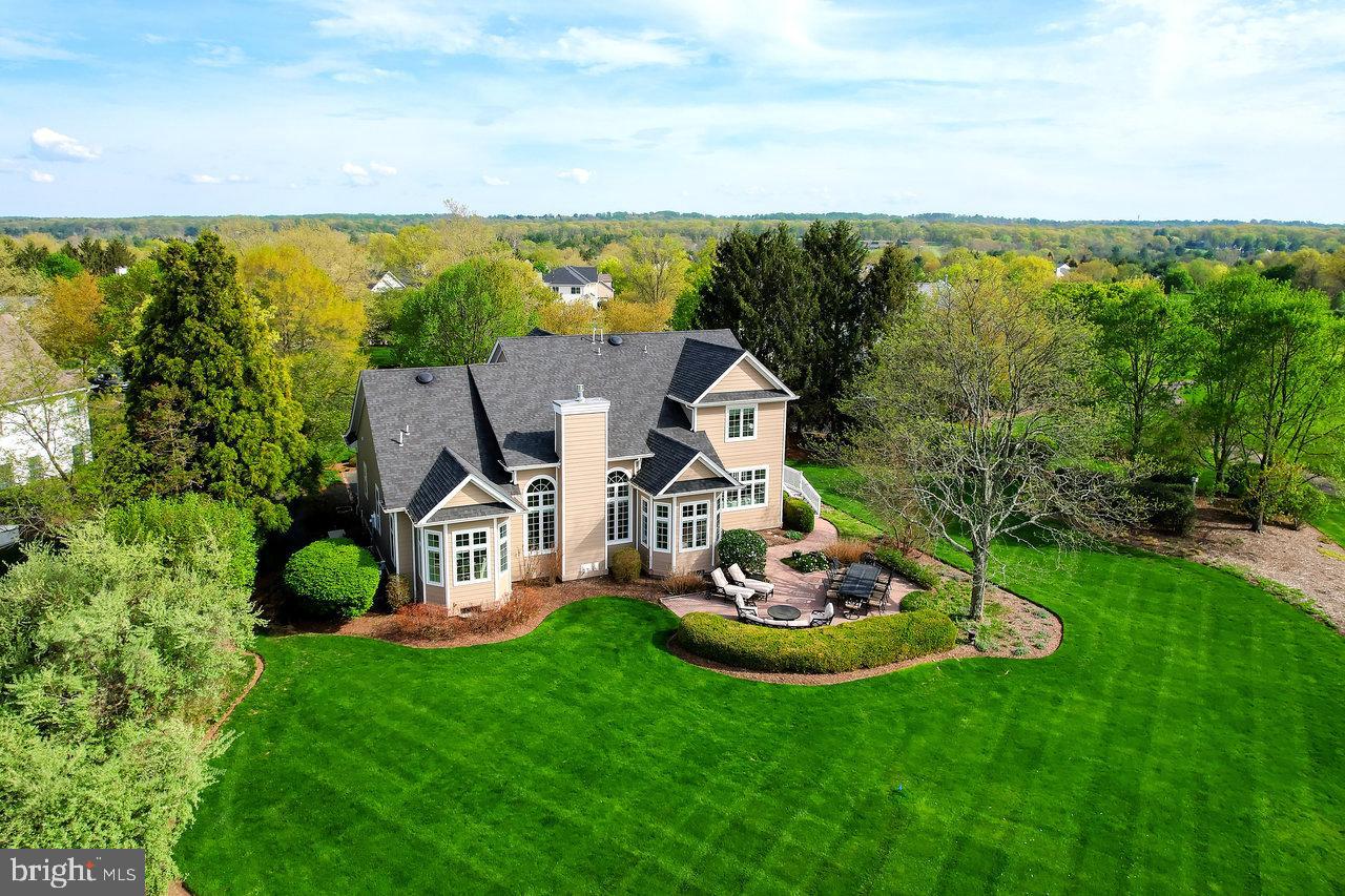 17 Banyan Road Skillman, NJ 08558 - Photo 50 of 53 an aerial view of a house with a garden