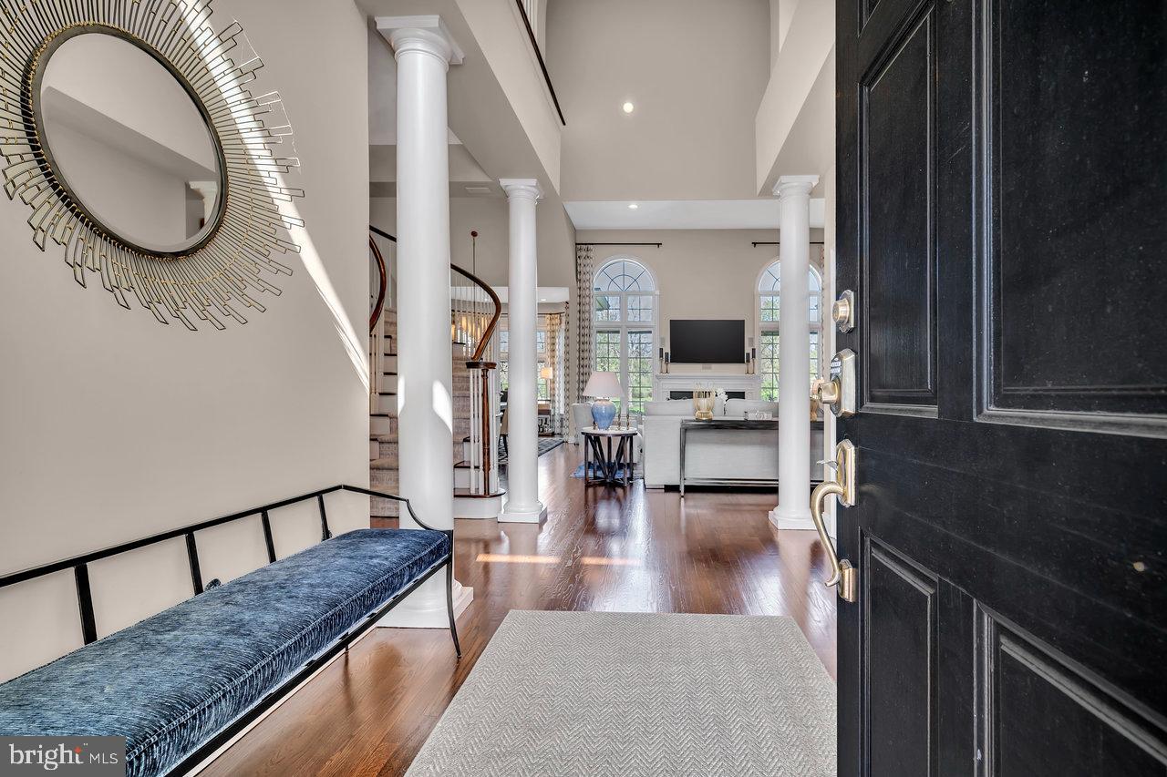 17 Banyan Road Skillman, NJ 08558 - Photo 5 of 53 a view of living room with furniture and wooden floor