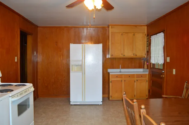 a view of a wooden floor