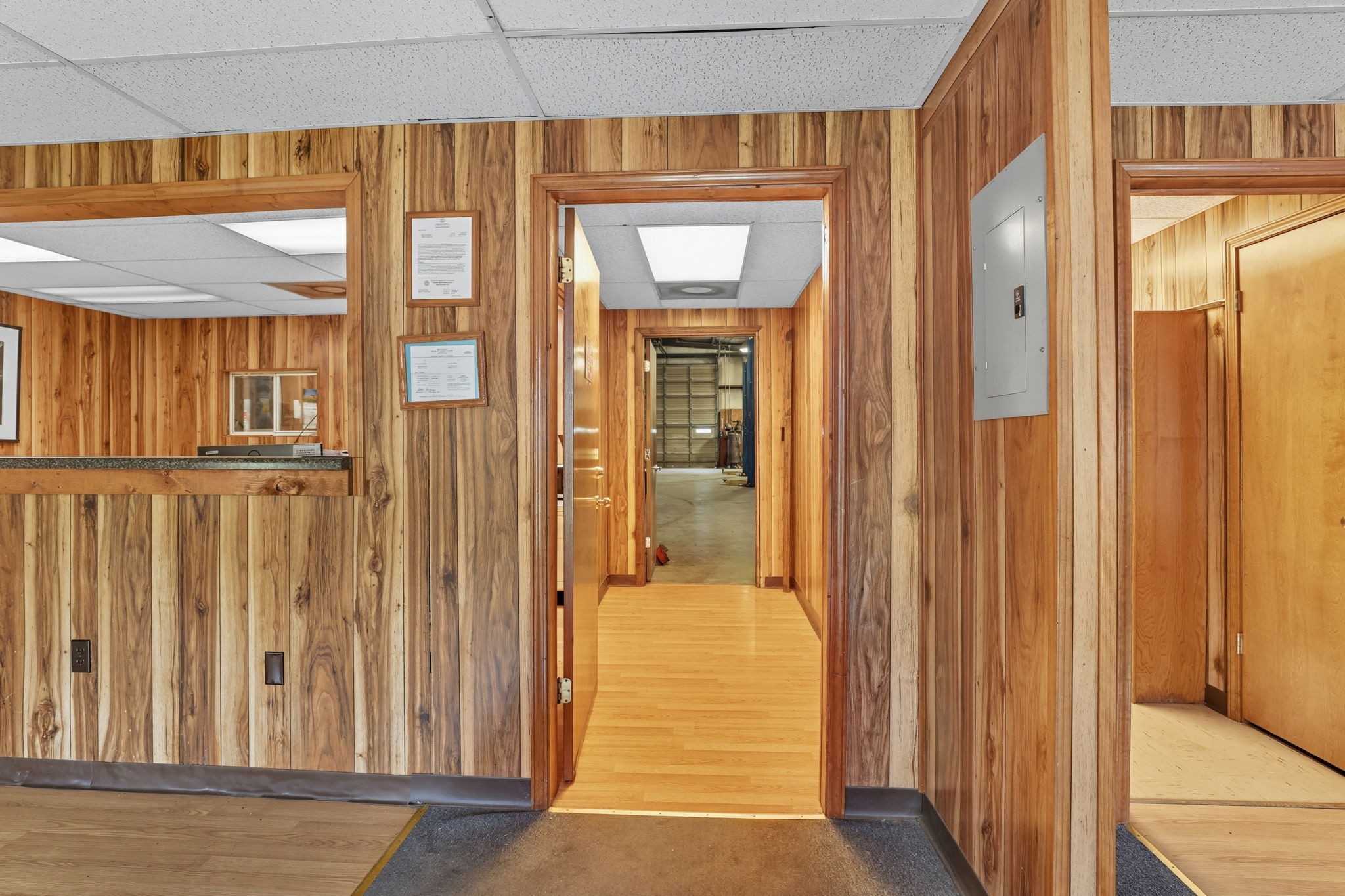 200 Tom Smith Road Martin, TN 38237 - Photo 18 of 51 a view of a hallway with wooden floor and staircase